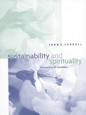cover image of Sustainability and Spirituality